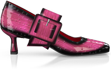 Luxuriöse Blockabsatz-Schuhe für Damen 44838