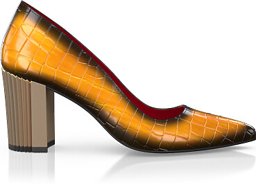 Luxuriöse Blockabsatz-Schuhe für Damen 44862