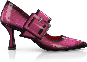 Luxuriöse Blockabsatz-Schuhe für Damen 44925