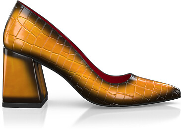 Luxuriöse Blockabsatz-Schuhe für Damen 45199