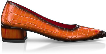 Luxuriöse Blockabsatz-Schuhe für Damen 45228