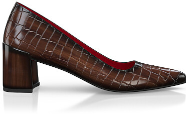 Luxuriöse Blockabsatz-Schuhe für Damen 45593
