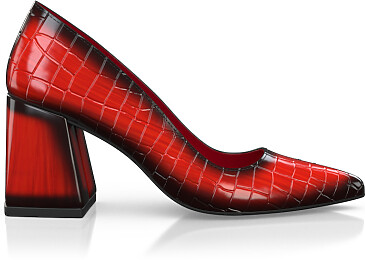 Luxuriöse Blockabsatz-Schuhe für Damen 46904