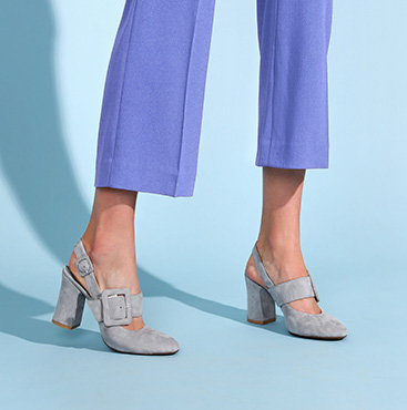 Grey heels