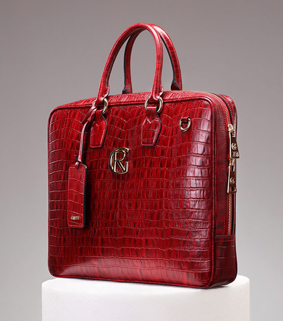Red business bag