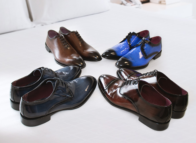 Custom made luxury shoes